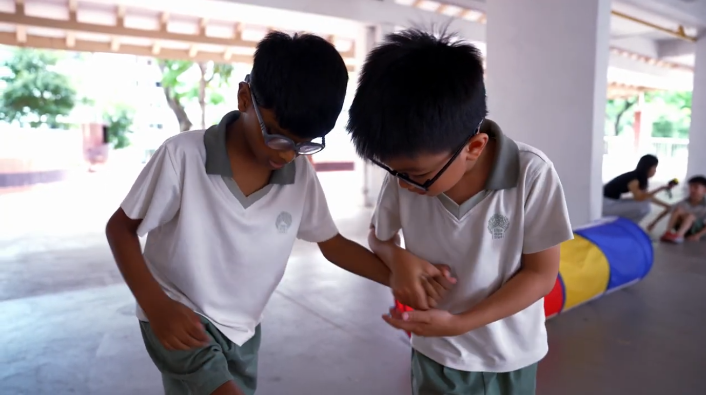 Mithran's friend assisting him in games